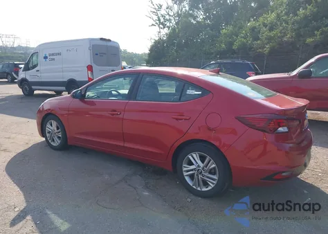 2019 Hyundai Elantra Sel from USA, damaged, VIN 5NPD84LF2KH473048